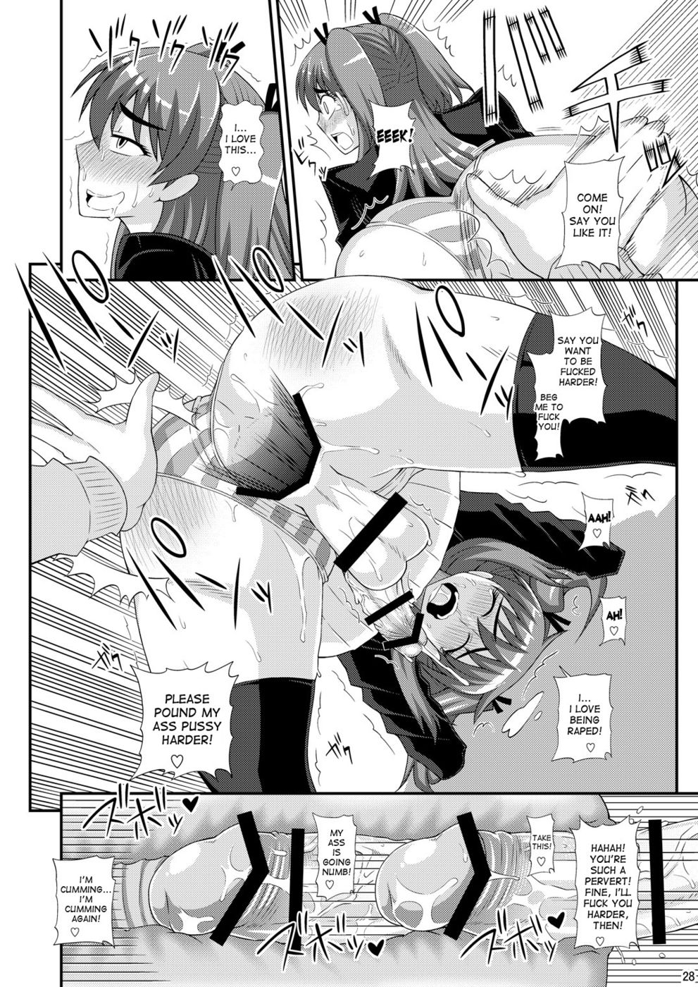 Hentai Manga Comic-Futanari Musume ni Okasarechau !-Read-28